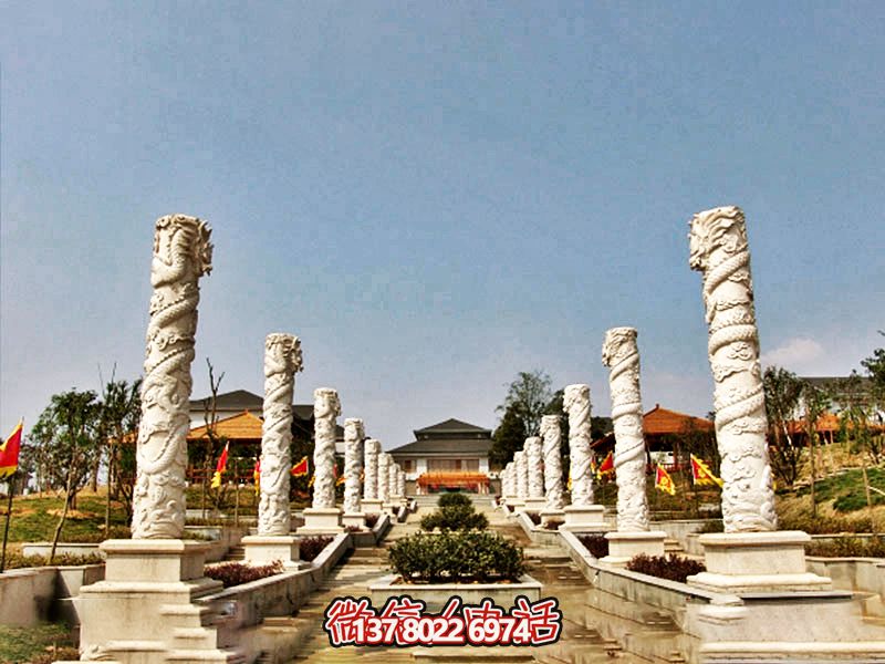 傳統工藝石雕龍柱,傳承古老文化 傳統工藝石雕龍柱,傳承古老文化