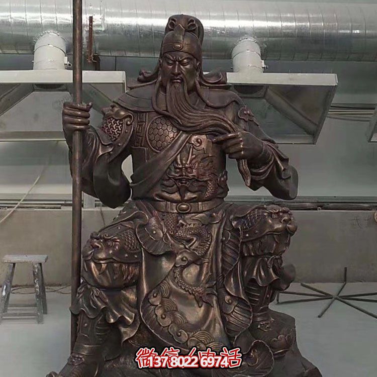 關(guān)公大型銅雕浮雕雕塑