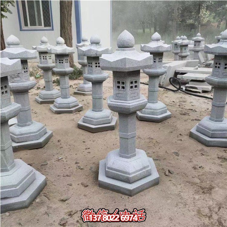 仿古花崗巖雕刻設(shè)計裝飾庭院石凳