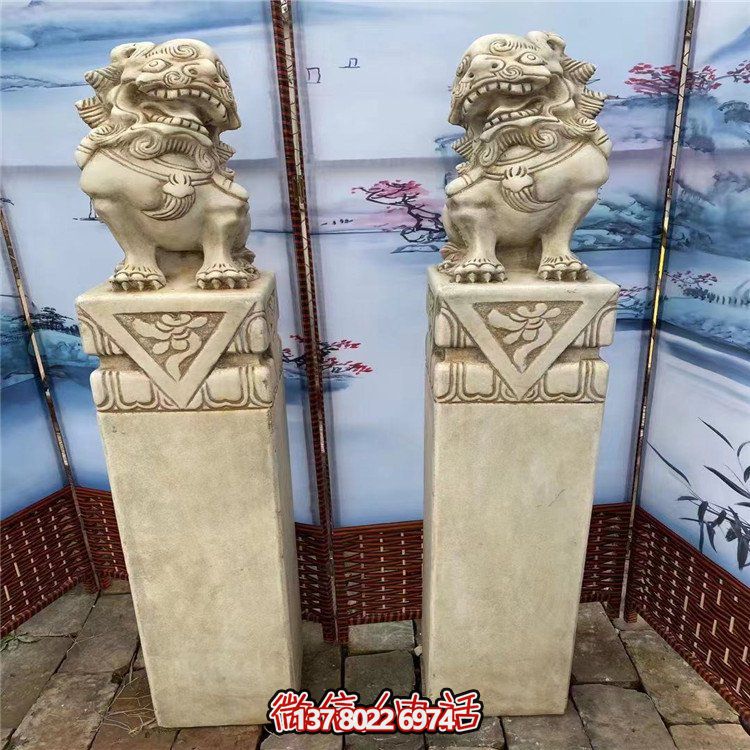 精美石雕擺件，裝點家中庭院