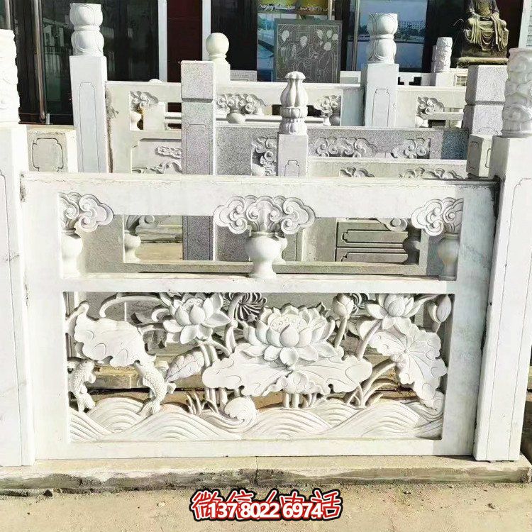 精美石欄桿，讓你的小區、公園更加美觀