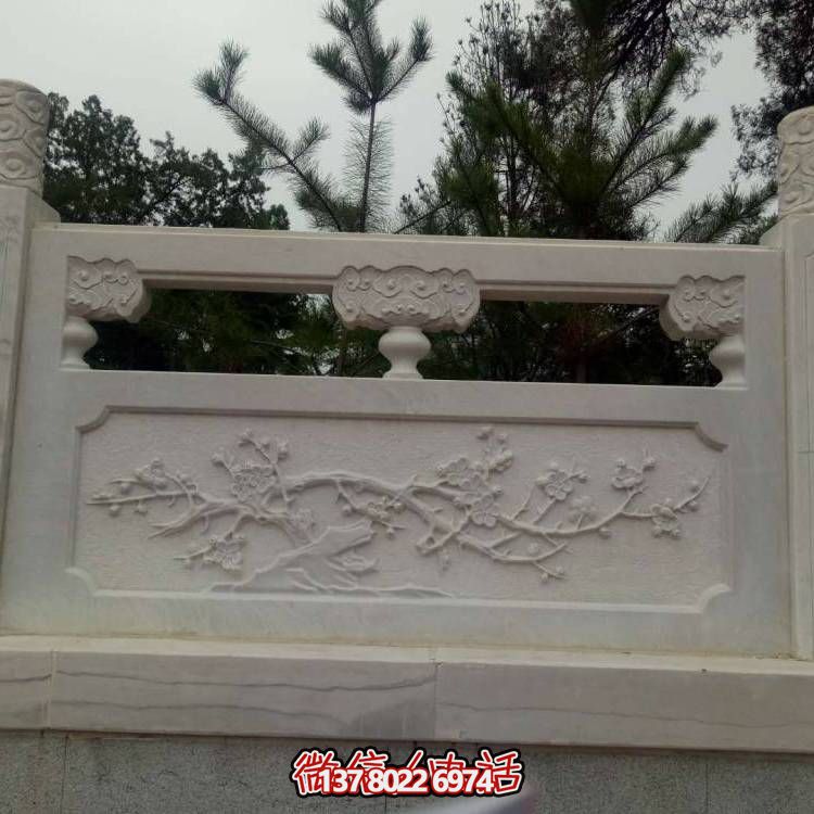 大理石石雕欄桿，給你一個安全且美麗的橋邊