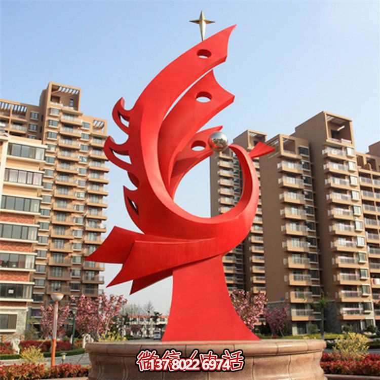 不銹鋼景觀標志，美化別墅小區